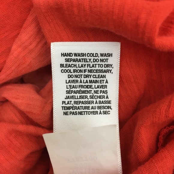 Lucky Brand Womans Top Size Small Orange Ombre - Picture 8 of 8